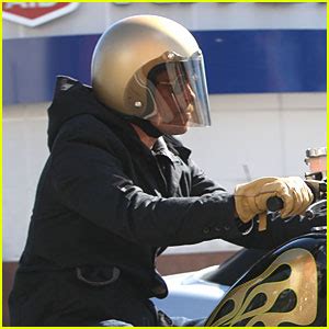 Brad Pitt Has Motorcycle Madness | Brad Pitt : Just Jared