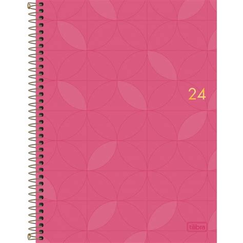 Agenda Executiva Espiral Di Ria X Cm Spot Feminina Rosa