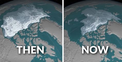 Satellite Photos Prove The Arctic Ice Cap Is Drastically Shrinking ...