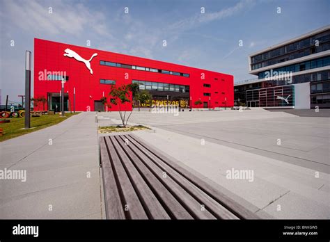 Headquarters of the PUMA AG in Herzogenaurach, Germany Stock Photo ...