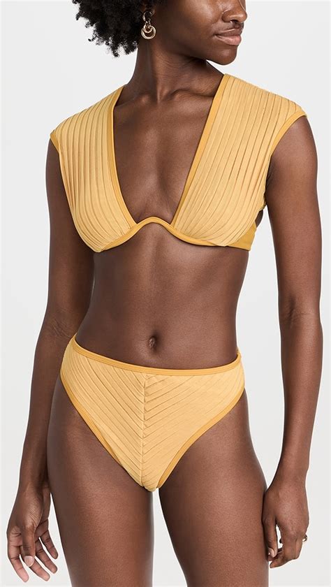 Andrea Iyamah Pura High Rise Bikini Top Shopbop