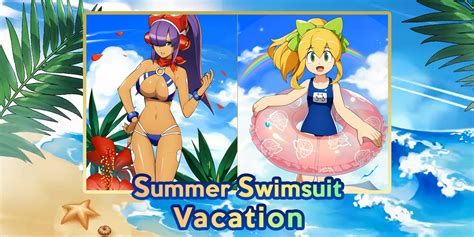 Rockman Corner Swimsuit Layer And Roll Revealed For This Weeks Rockman X Dives Update