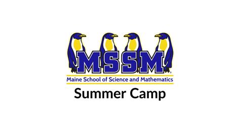 Maine School of Science and Mathematics Summer Camp – NCSSS