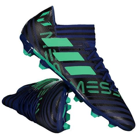 Chuteira Adidas Nemeziz Messi Fg Campo Azul Futfanatics