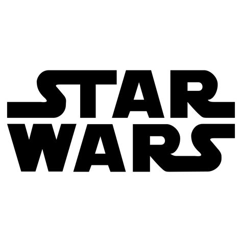 Star Wars Black and White Logo - LogoDix