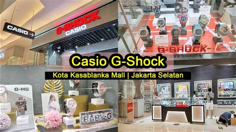 Casio G Shock Store Jakarta Kota Kasablanka Mall Indonesia Toko Jam