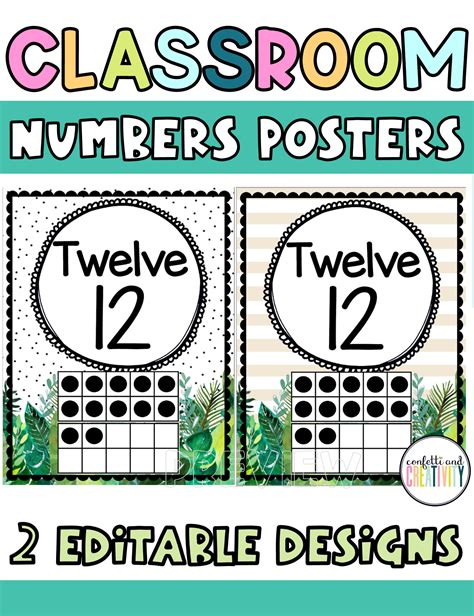 Tropical Numbers 0 20 With Ten Frames