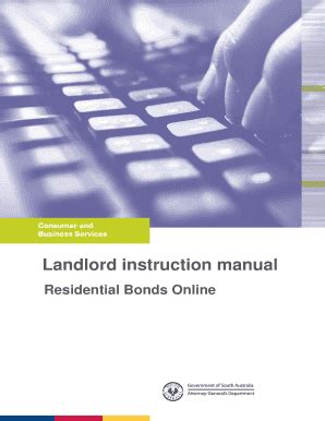 Fillable Online Landlord Instruction Manual Fax Email Print Pdffiller