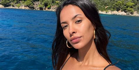 Maya Jama Serves Sexy Underboob In Bikini Beach Snaps