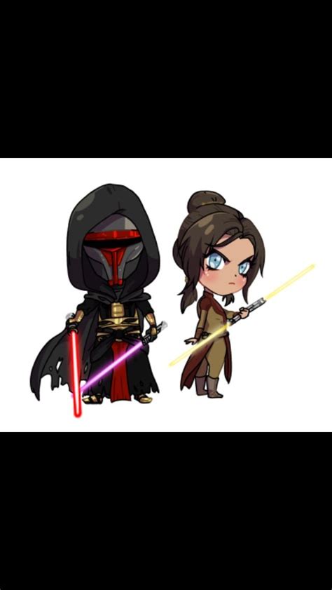 Bastila And Revan Star Wars Fan Art Star Wars Geek Star Wars Art