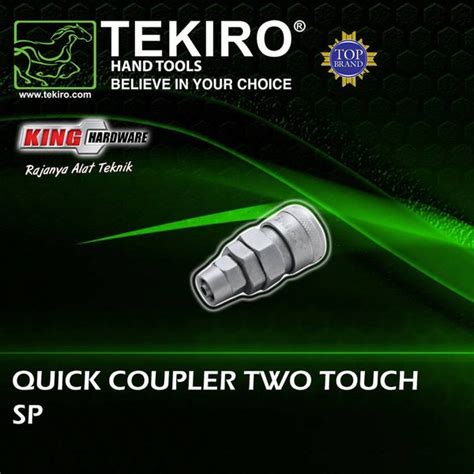 Jual Quick Coupler Two Touch Fitting Sambungan Selang Kompresor Sp