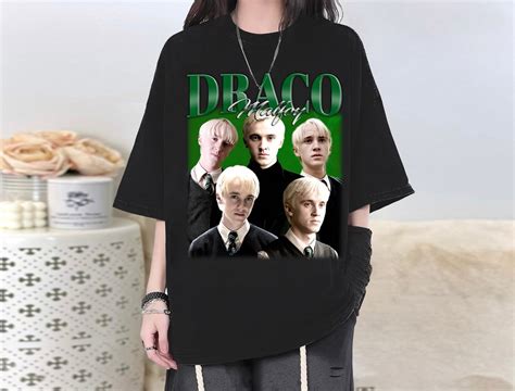 Vintage Draco Malfoy Character T Shirt Draco Malfoy Shirt Etsy