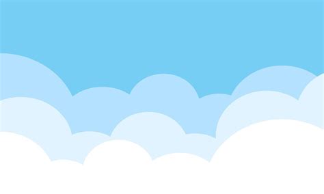 illustration realistic beautiful fluffy clouds blue sky isolated on background 14773240 Vector ...