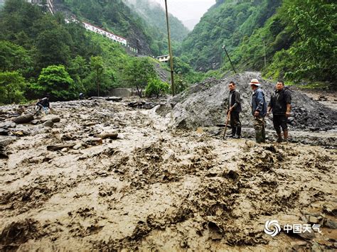 持续强降雨致云南怒江贡山县发生泥石流灾害 高清图集 中国天气网云南站