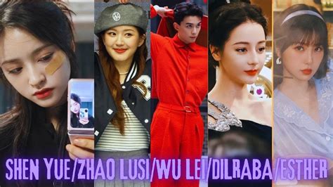 Shen Yue Zhao Lusi Wu Lei Dilraba NEWS Esther Yu celebra 1 Año