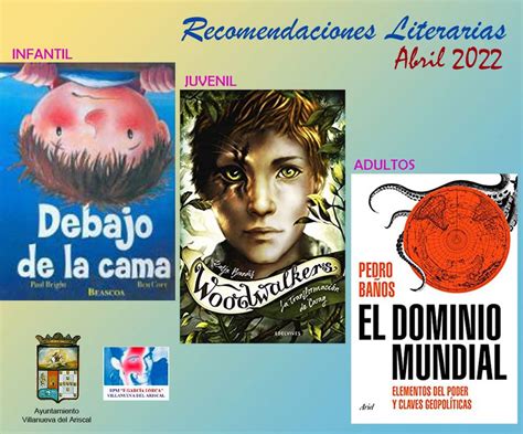 Recomendaciones Literarias Abril