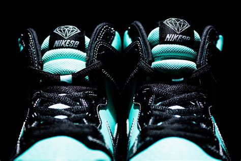 mykee alvero nike sb  diamond supply  tiffany dunk high