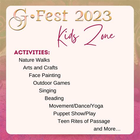 Kids Zone - G-Fest