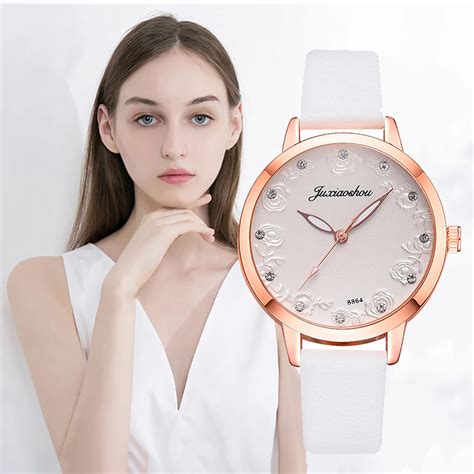 Montre femme moda senhoras relógio alça dial relógio de quartzo