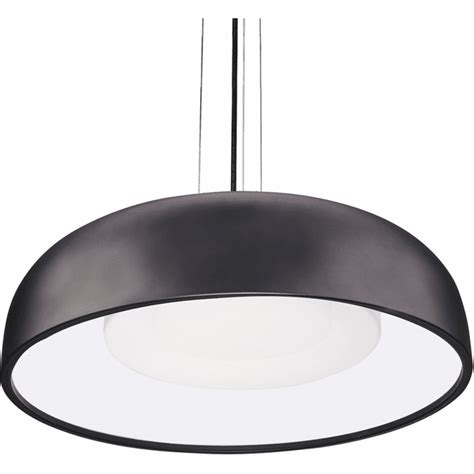 Kuzco Pd Bk Cct Beacon Modern Black Led Drop Ceiling Light