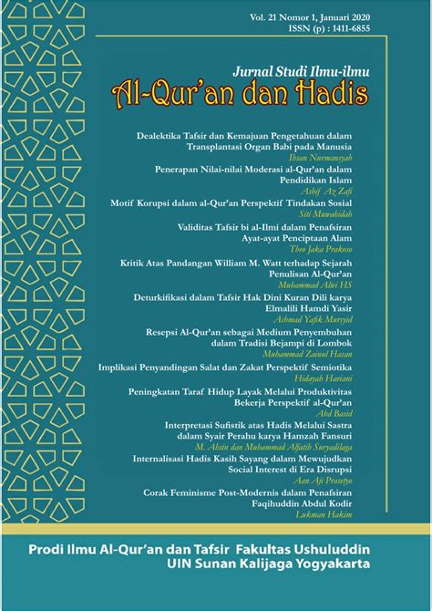 Pdf Penerapan Nilai Nilai Moderasi Al Quran Dalam Pendidikan Islam