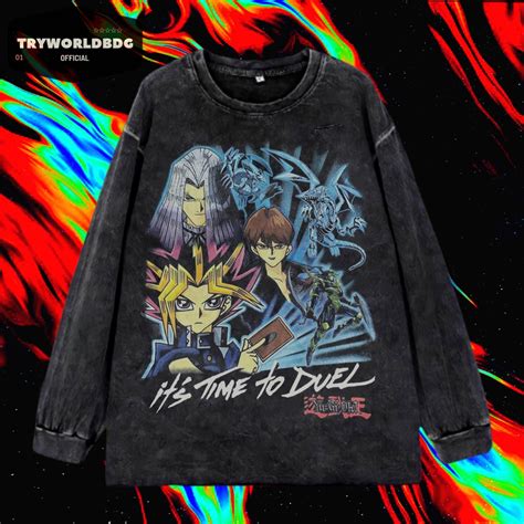 Jual Tryworldbdg Official Yu Gi Oh Long Sleeve Kaos Oversized