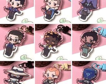 Valorant Chibi Keychains Etsy