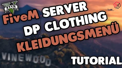 FiveM dp clothing Tutorial | FiveM Kleidungsmenü | FiveM Server einrichten - YouTube