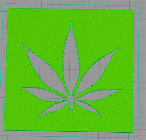 Printable Weed Stencil