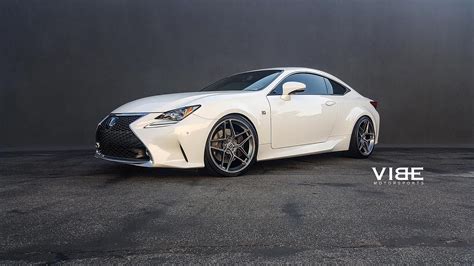 Lexus Rc350 White Hre Ff11 Wheel Front