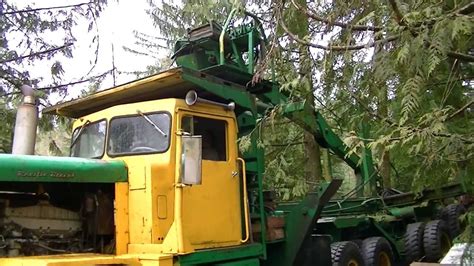 1965 Pacific Self Loading Log Truck Youtube