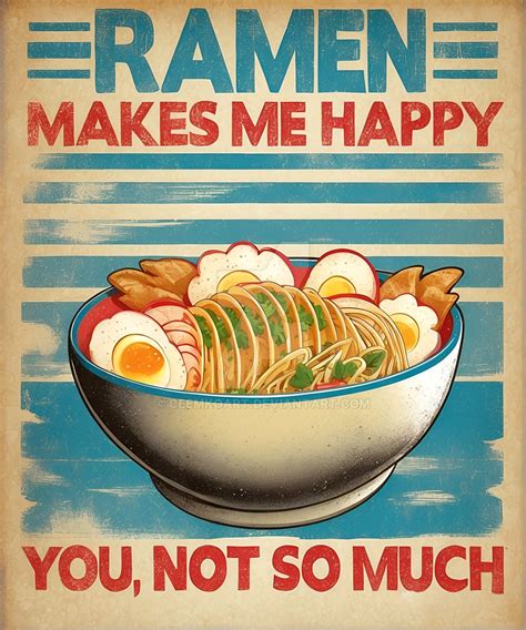 Nostalgic Ramen Art Vintage Japanese Food Art By Ceemkoart On Deviantart