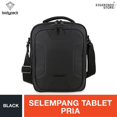 Jual Bodypack Neo Xaviery Tablet Shoulder Bag Black Shopee Indonesia