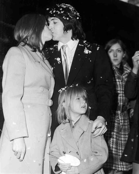 Paul and Linda McCartney on their wedding day, 12 March 1969 | The ...