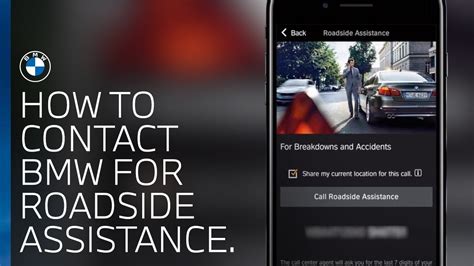 Bmw Uk How To Contact Bmw For Roadside Assistance Youtube