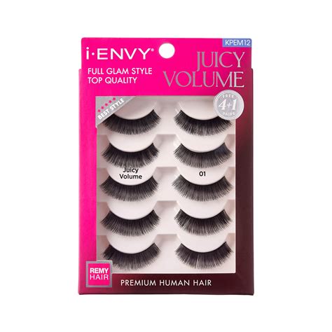 Juicy Volume Premium Human Hair Lashes Multi Pack - Ivy Beauty