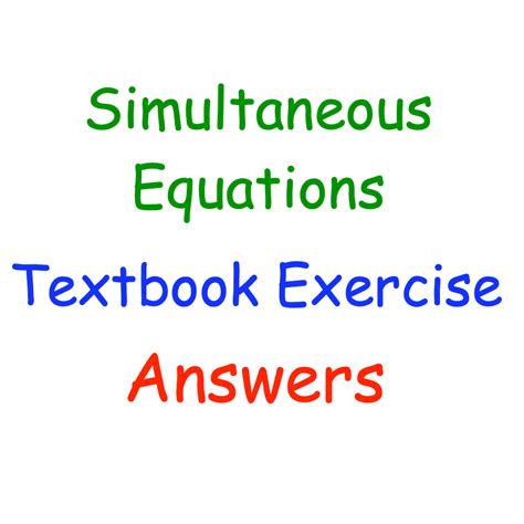 Hard Simultaneous Equations With Answers Tessshebaylo