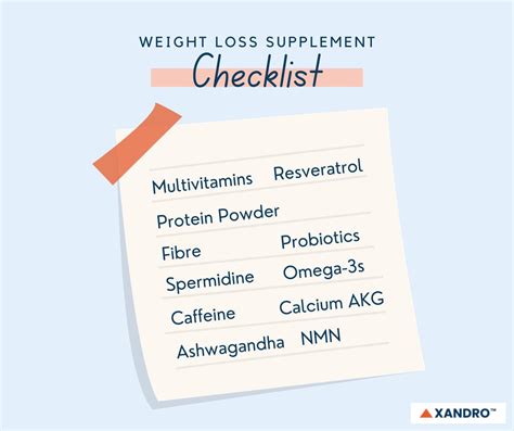 The Best Natural Supplements for Weight Loss - Xandro Lab