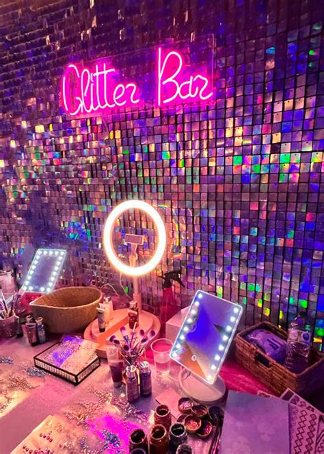 Glitter Bar El Stand Ideal Para Que Tu Fiesta Brille