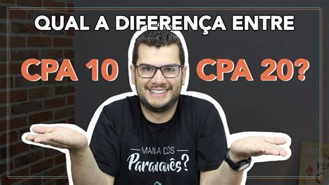 CPA 10 ou CPA 20 Entenda a diferença das certificações ANBIMA YouTube