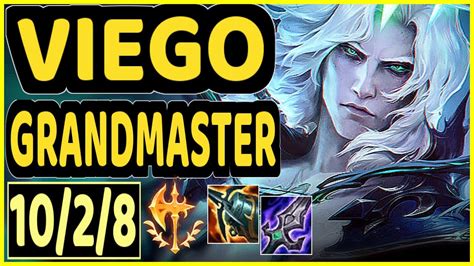 Viego Kda Mid Gameplay Kr Ranked Grandmaster Youtube