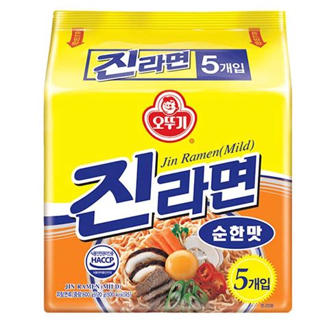 Ottogi Jin Ramyun Mild Multipack G Shopee Malaysia