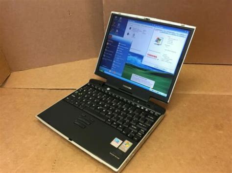 Toshiba Portege M100 PENTIUM M 1 2GHz 256MB RAM 40GB HDD WINDOWS XP