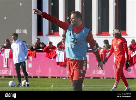 Muenchen Deutschland 30th Jan 2024 Manuel Neuer Fc Bayern Muenchen