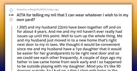 Redditor Serves Mother In Law A Hot Comeback For Shaming What She Wore