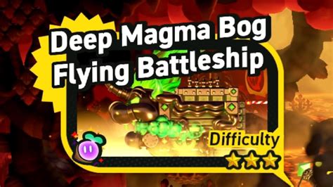 Deep Magma Bog Flying Battleship 100 All Coins And Wonder Seeds Super