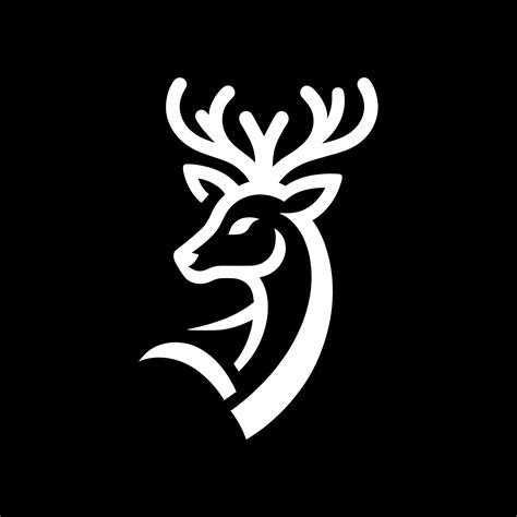 Deer logo design 45665025 Vector Art at Vecteezy