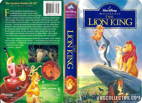 Lion King VHS Value: Exploring Vintage Disney Collectibles, Rarity, and ...