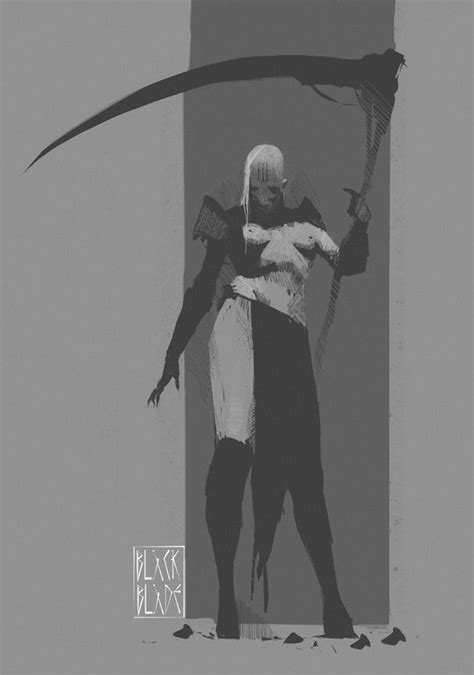 ArtStation BlackBlade Piotr Jabłoński Concept art characters