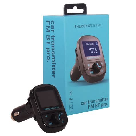 Venta Energy Sistem Car Transmitter Fm Bt Pro En Stock